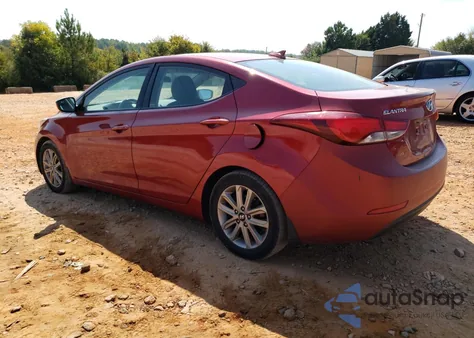 2016 Hyundai Elantra Se from USA, damaged, VIN 5NPDH4AE6GH655773